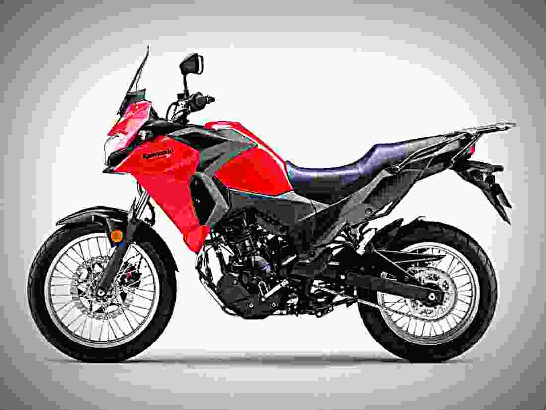 Kawasaki Versys X 300 ABS 2018 1 motorbike A4 Photo Print