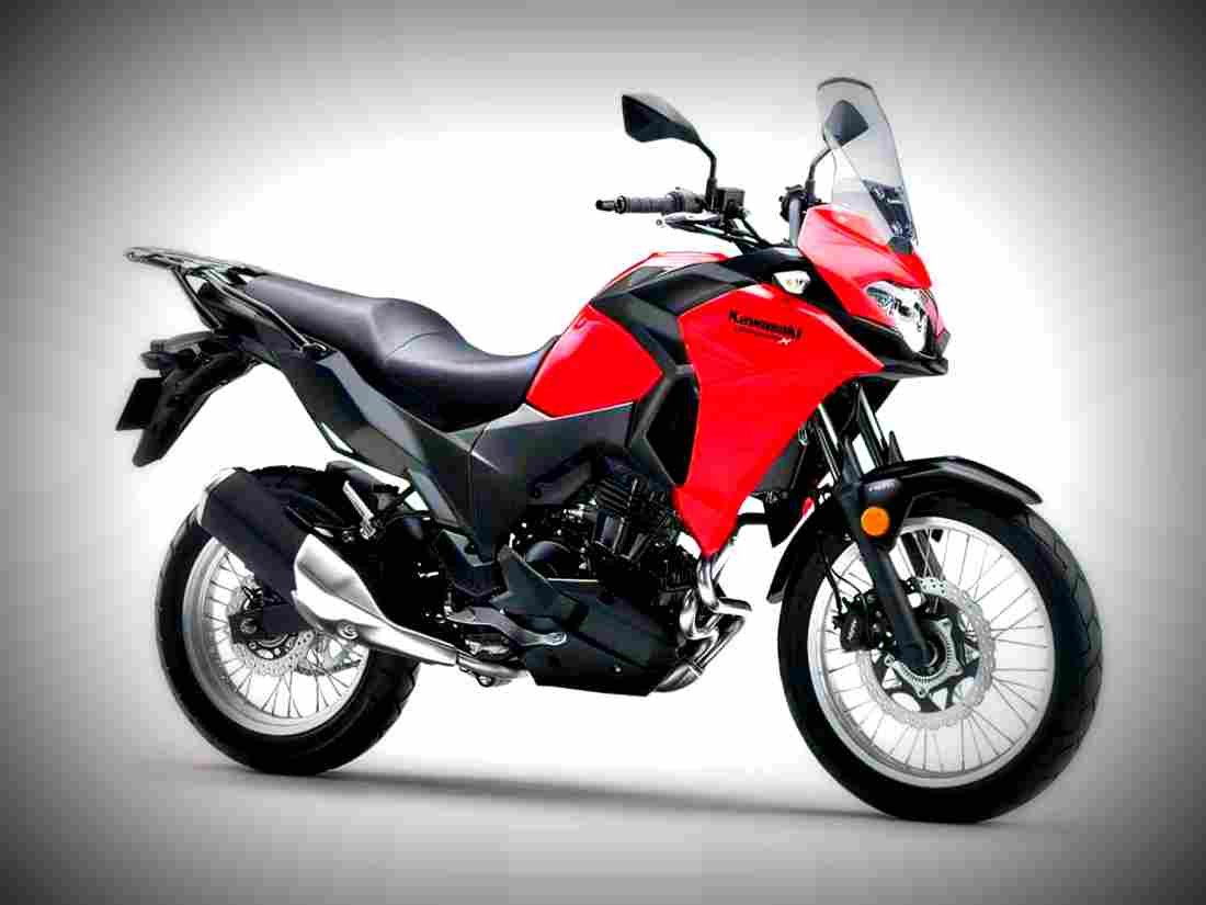 Kawasaki Versys X 300 ABS 2018 2 motorbike A4 Photo Print