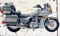 Kawasaki VoyagerXII 2003 Aged Vintage A4 Photo Print
