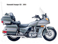 Kawasaki VoyagerXII 2003 motorbike A4 Photo Print