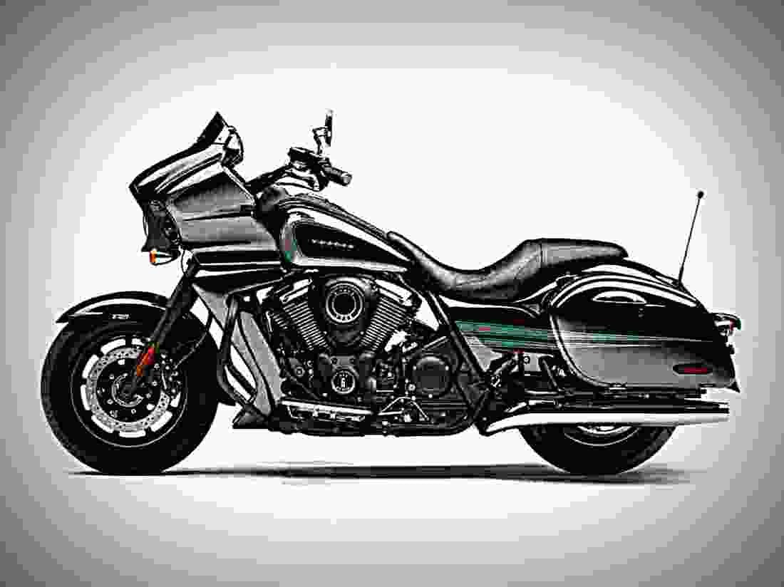 Kawasaki Vulcan 1700 Vaquero ABS 2017 1 motorbike A4 Photo Print