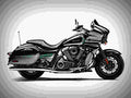 Kawasaki Vulcan 1700 Vaquero ABS 2017 3 motorbike A4 Photo Print