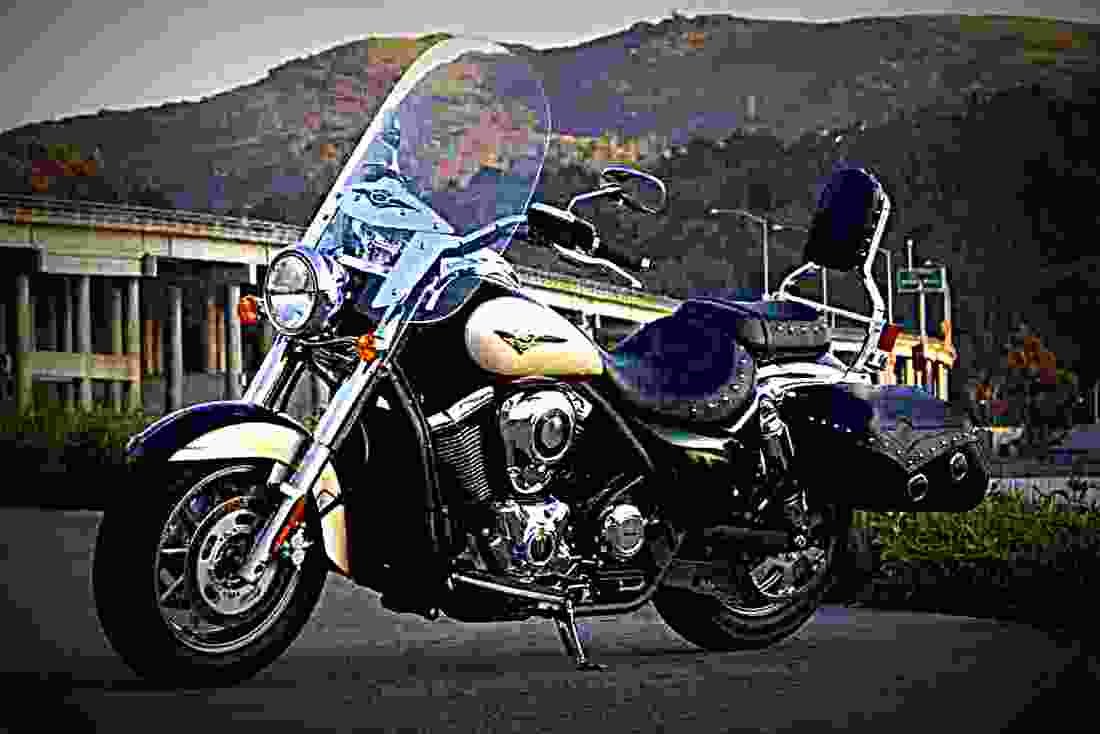 Kawasaki Vulcan 2000 Classic LT Vulcan 2000 Classic LT 5 motorbike A4 Photo Print