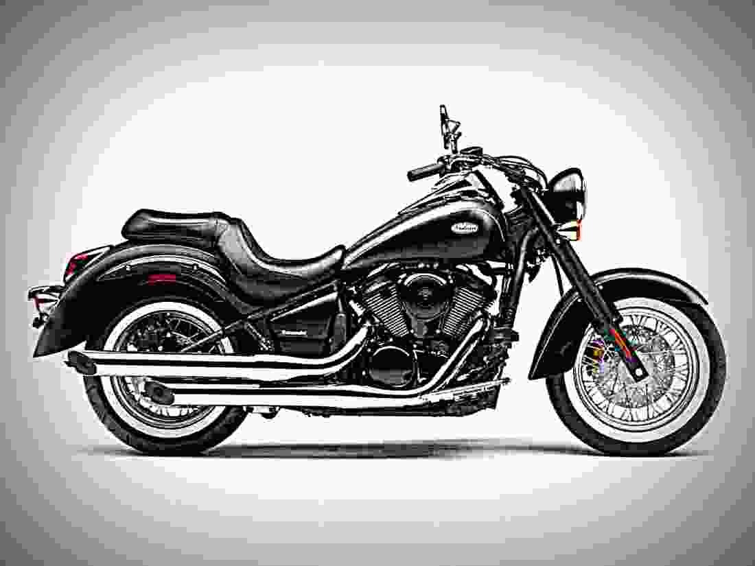 Kawasaki Vulcan 900 Classic 2018 2 motorbike A4 Photo Print