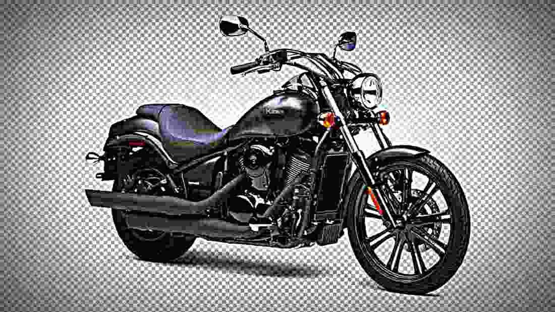 Kawasaki Vulcan 900 Custom 2017 2 motorbike A4 Photo Print