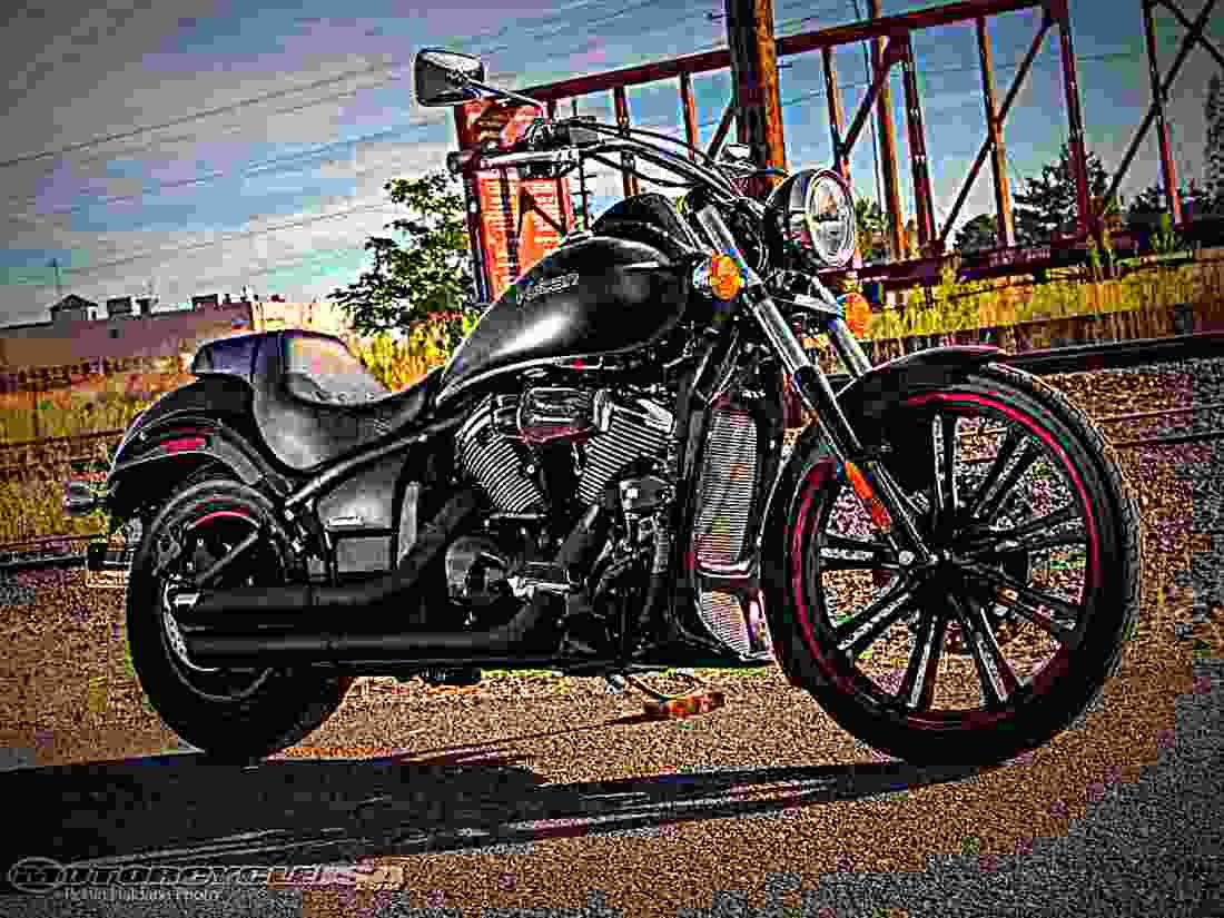 Kawasaki Vulcan 900 Custom Vulcan 900 Custom 3 motorbike A4 Photo Print