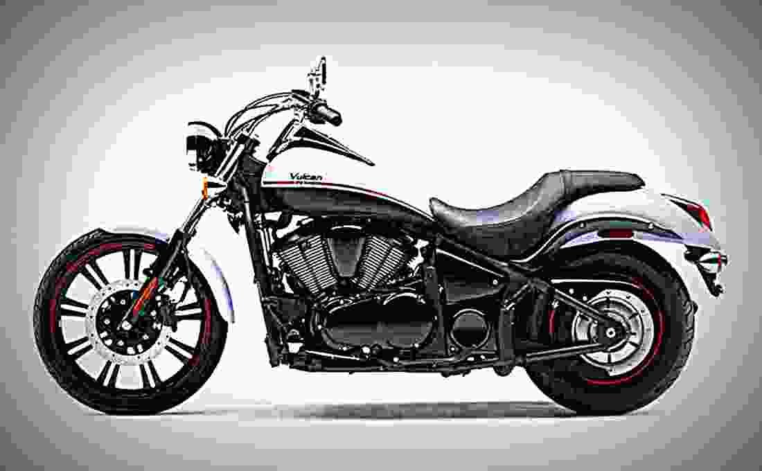 Kawasaki Vulcan 900 Custom Vulcan 900 Custom 4 motorbike A4 Photo Print