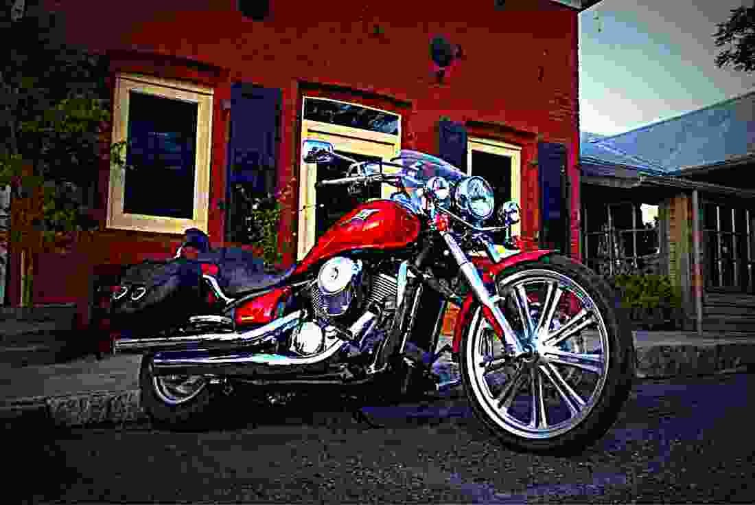 Kawasaki Vulcan 900 Custom Vulcan 900 Custom 6 motorbike A4 Photo Print