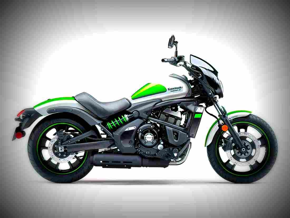 Kawasaki Vulcan S ABS Cafe 2017 4 motorbike A4 Photo Print