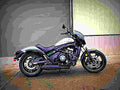 Kawasaki Vulcan S ABS Cafe 2018 2 motorbike A4 Photo Print