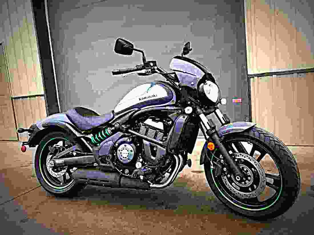 Kawasaki Vulcan S ABS Cafe 2018 3 motorbike A4 Photo Print