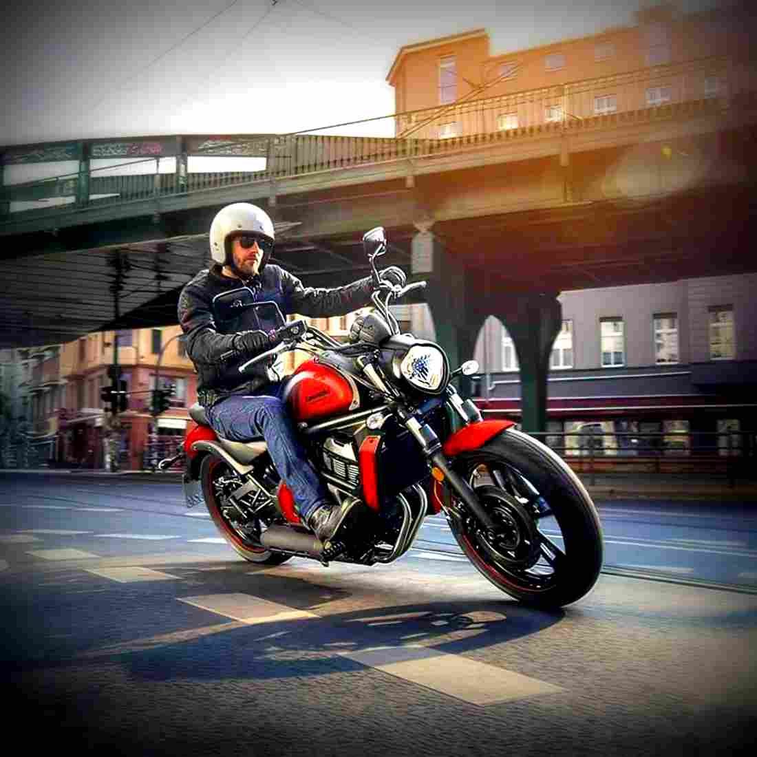 Kawasaki Vulcan S Sport 2018 3 motorbike A4 Photo Print