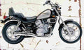 Kawasaki Vulcan750 2004 Aged Vintage A4 Photo Print