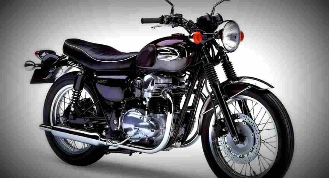 Kawasaki W 650 2004 3 motorbike A4 Photo Print