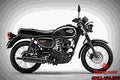 Kawasaki W175 SE 2018 1 motorbike A4 Photo Print
