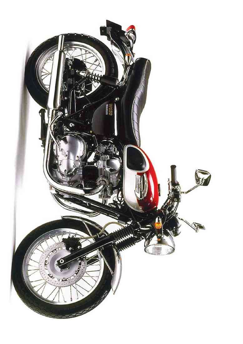 Kawasaki W650 2 A4 Photo Print