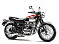 Kawasaki W650 motorbike A4 Photo Print