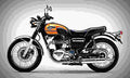 Kawasaki W800 Final Edition 2017 2 motorbike A4 Photo Print