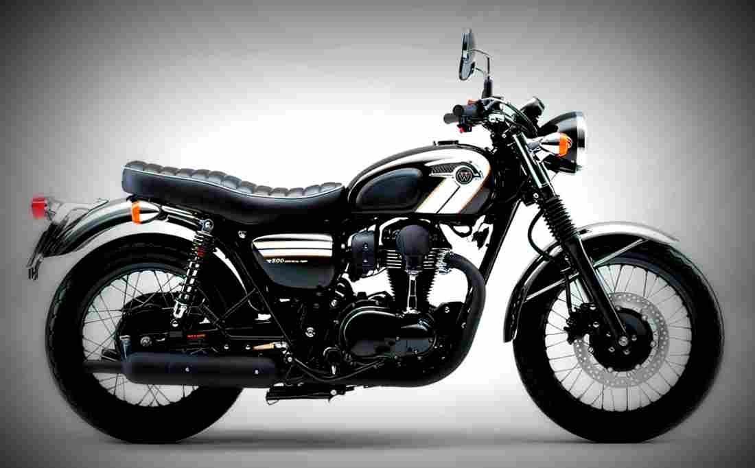 Kawasaki W800 Special Edition 2017 4 motorbike A4 Photo Print