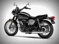 Kawasaki W800 Street 2019 1 motorbike A4 Photo Print