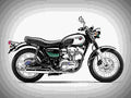 Kawasaki W800 W800 1 motorbike A4 Photo Print