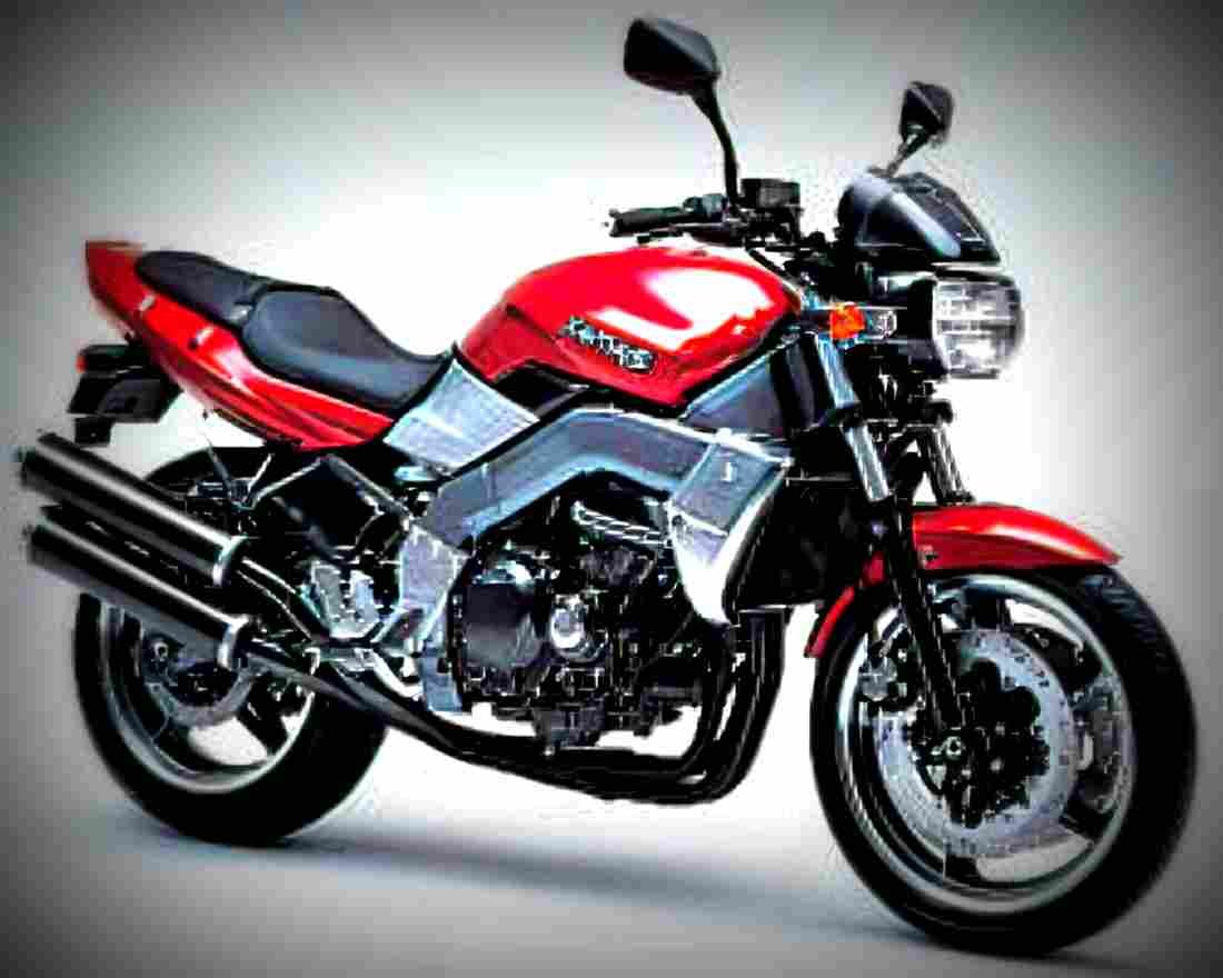 Kawasaki Xanthus 400 1992 1 motorbike A4 Photo Print