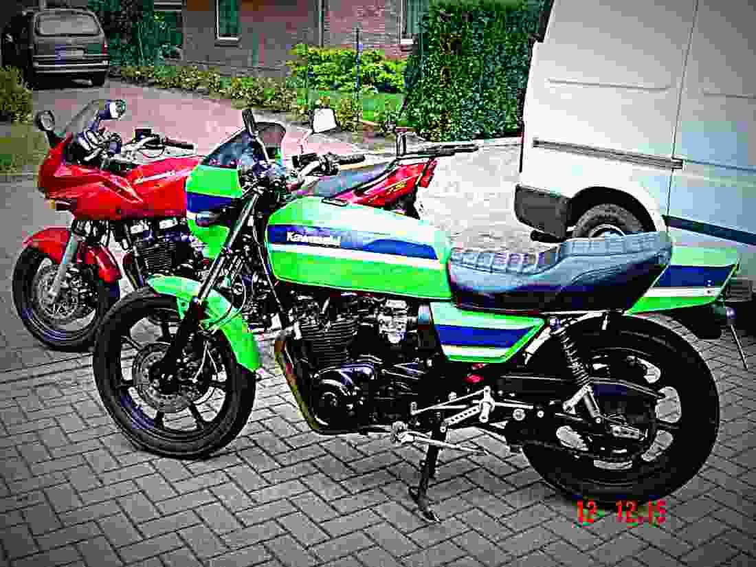 Kawasaki Z 1000 J 1983 6 motorbike A4 Photo Print
