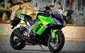 Kawasaki Z 1000 SX 2011 1 motorbike A4 Photo Print