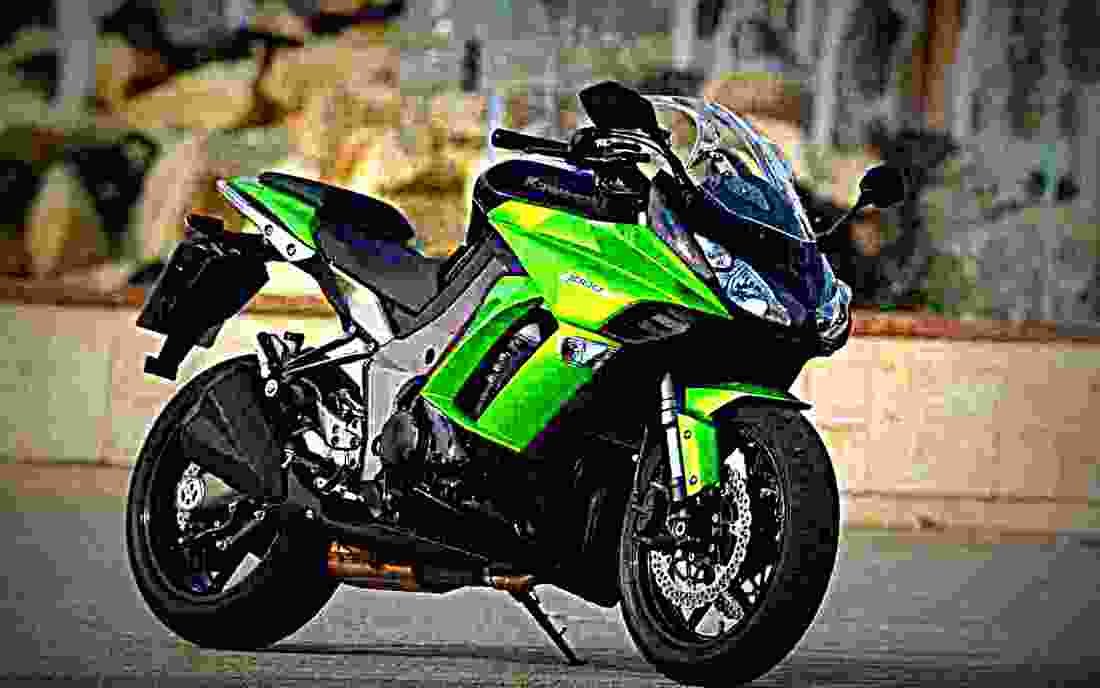 Kawasaki Z 1000 SX 2011 1 motorbike A4 Photo Print
