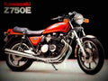Kawasaki Z 1300 1981 5 motorbike A4 Photo Print