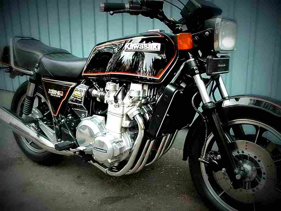 Kawasaki Z 1300 1983 1 motorbike A4 Photo Print