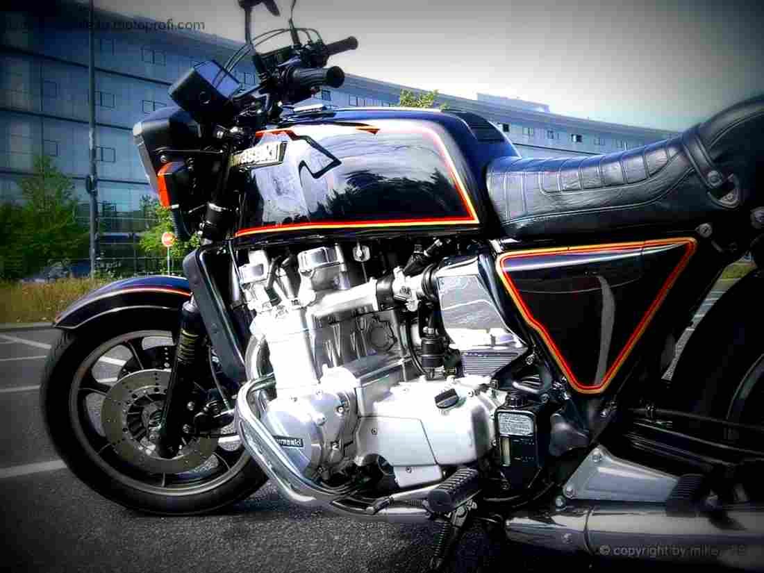 Kawasaki Z 1300 DFI 1987 1 motorbike A4 Photo Print