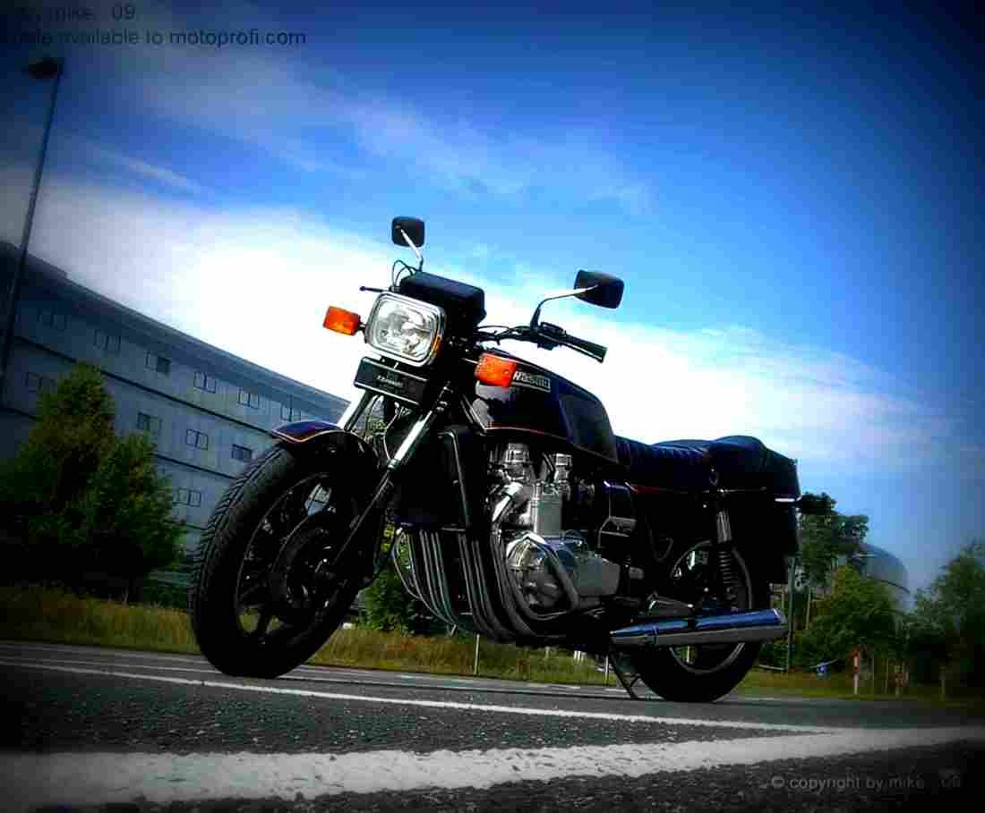 Kawasaki Z 1300 DFI 1987 5 motorbike A4 Photo Print