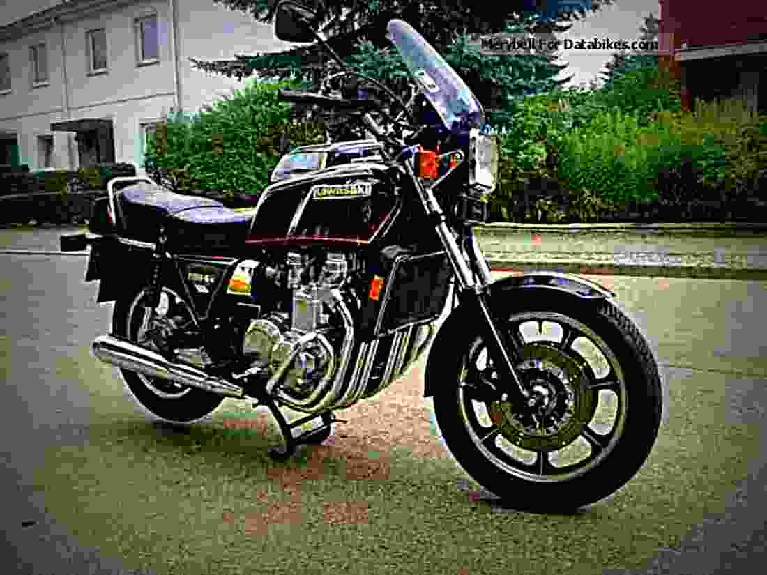 Kawasaki Z 1300 DFI 1988 3 motorbike A4 Photo Print