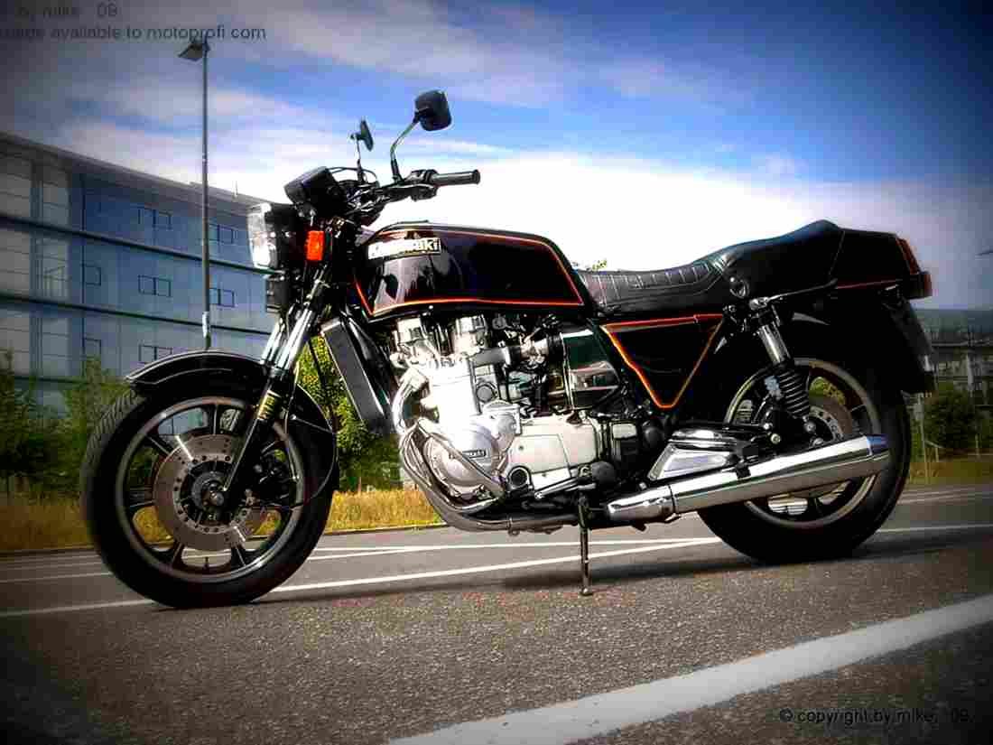 Kawasaki Z 1300 DFI 1989 4 motorbike A4 Photo Print