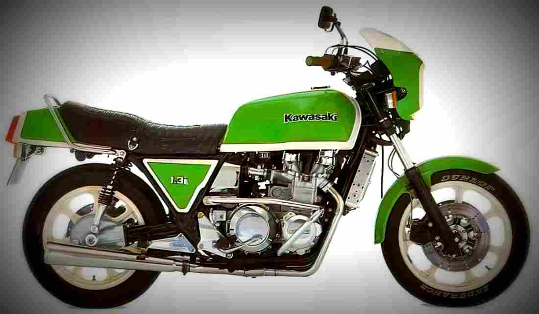 Kawasaki Z 1300 DFI 1989 6 motorbike A4 Photo Print