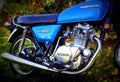 Kawasaki Z 400 1977 4 motorbike A4 Photo Print