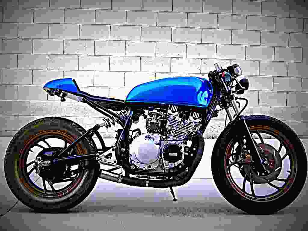 Kawasaki Z 400 B 1978 5 motorbike A4 Photo Print
