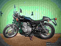 Kawasaki Z 400 F 1984 3 motorbike A4 Photo Print