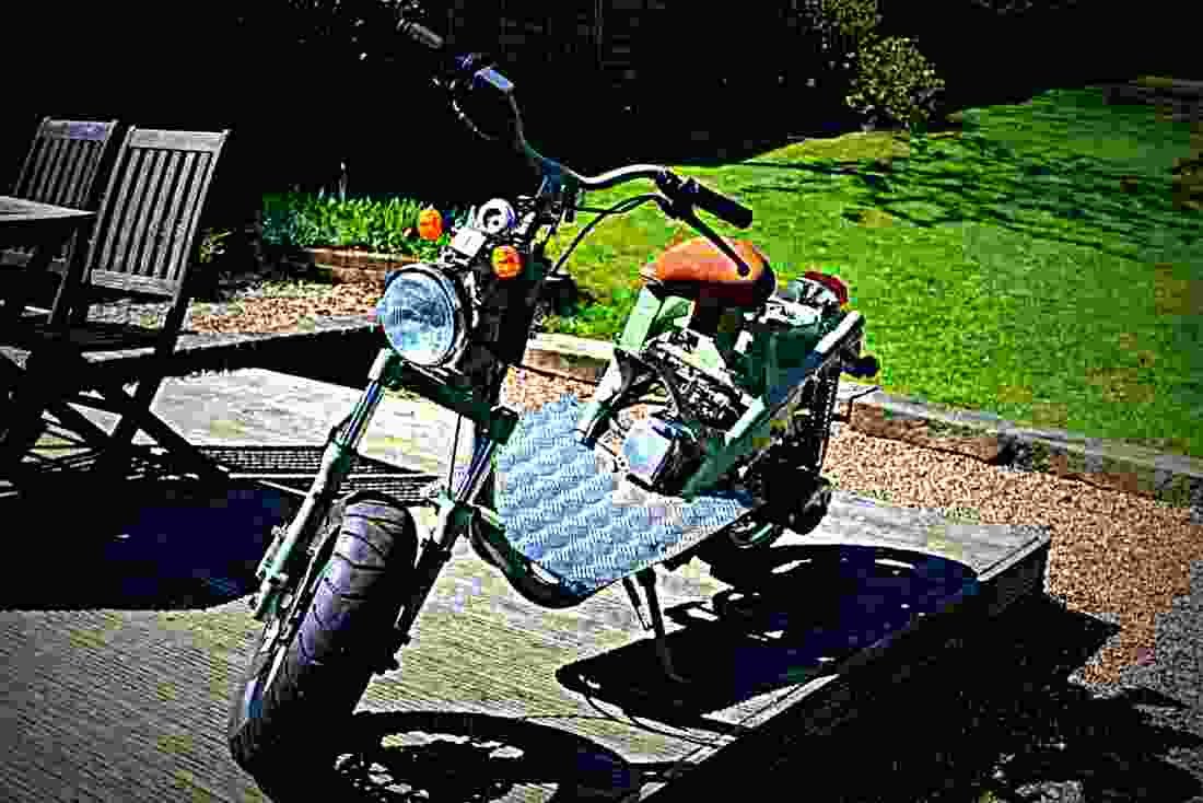 Kawasaki Z 400 J 1982 4 motorbike A4 Photo Print