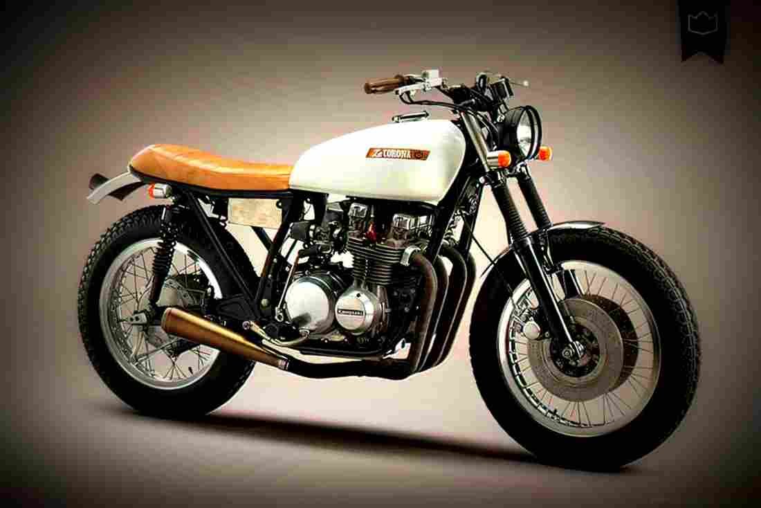 Kawasaki Z 440 C 1981 1 motorbike A4 Photo Print