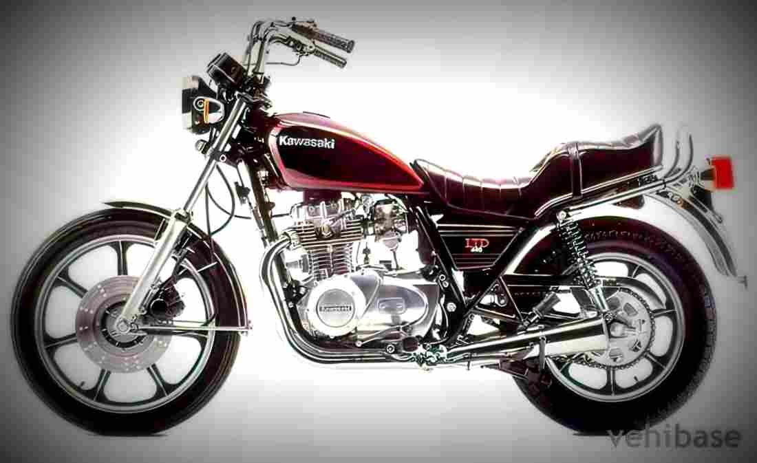 Kawasaki Z 440 LTD Belt Drive 1982 5 motorbike A4 Photo Print