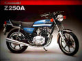 Kawasaki Z 440 Twin 1982 4 motorbike A4 Photo Print