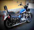 Kawasaki Z 450 LTD 1985 2 motorbike A4 Photo Print