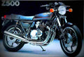 Kawasaki Z 500 1980 4 motorbike A4 Photo Print