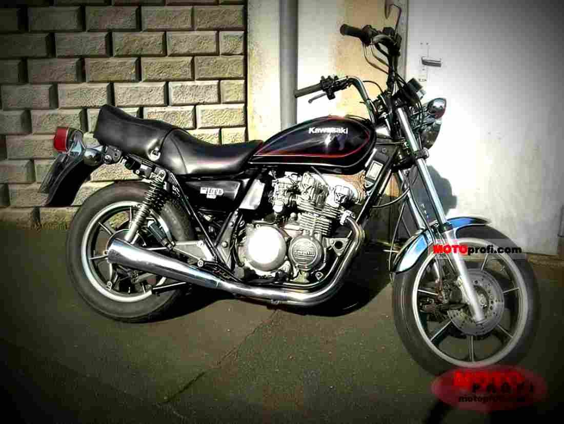 Kawasaki Z 550 LTD 1981 3 motorbike A4 Photo Print