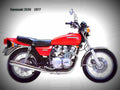 Kawasaki Z 650 1977 1 motorbike A4 Photo Print