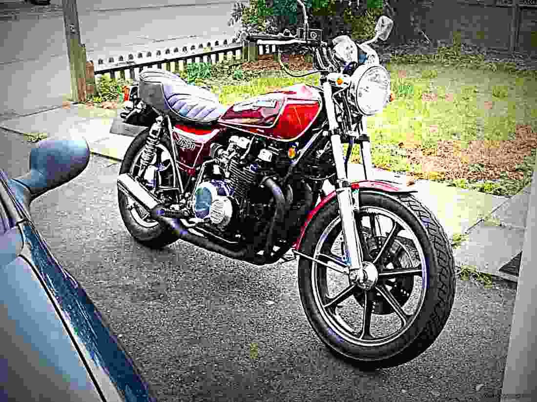 Kawasaki Z 650 SR 1979 4 motorbike A4 Photo Print