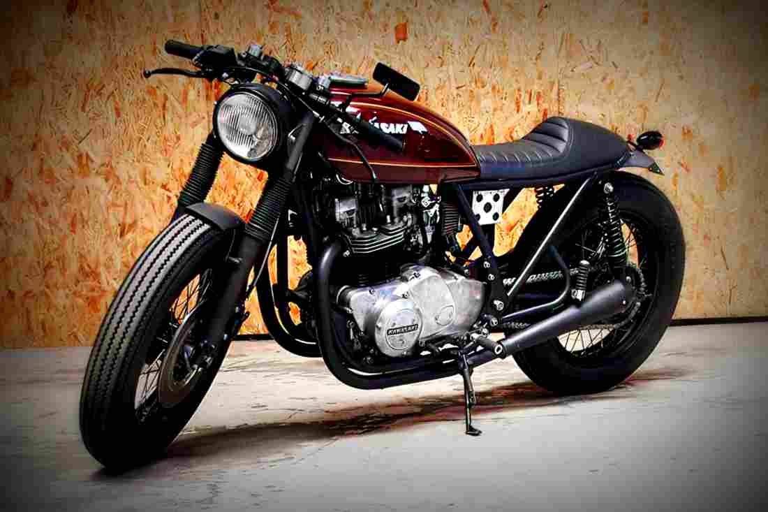 Kawasaki Z 750 1977 5 motorbike A4 Photo Print