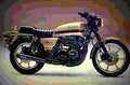 Kawasaki Z 750 GT 1983 3 motorbike A4 Photo Print